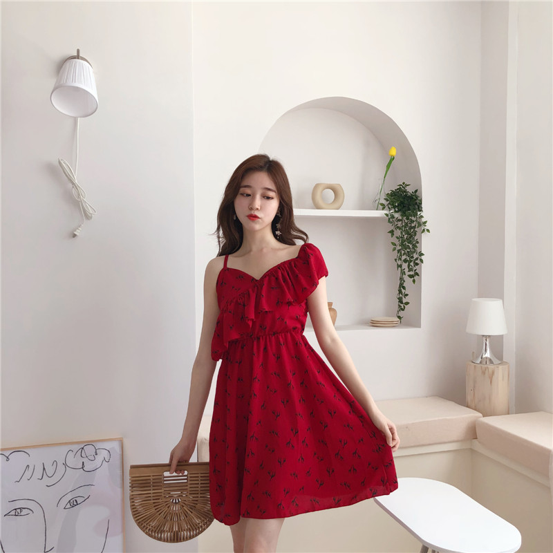 VW12285 Charming Dress Red