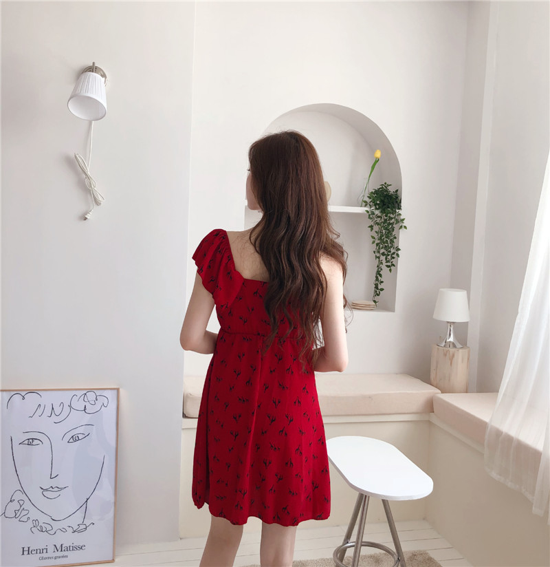VW12285 Charming Dress Red