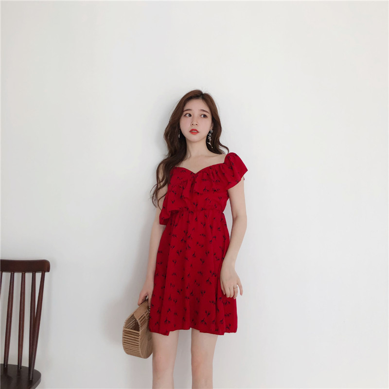 VW12285 Charming Dress Red