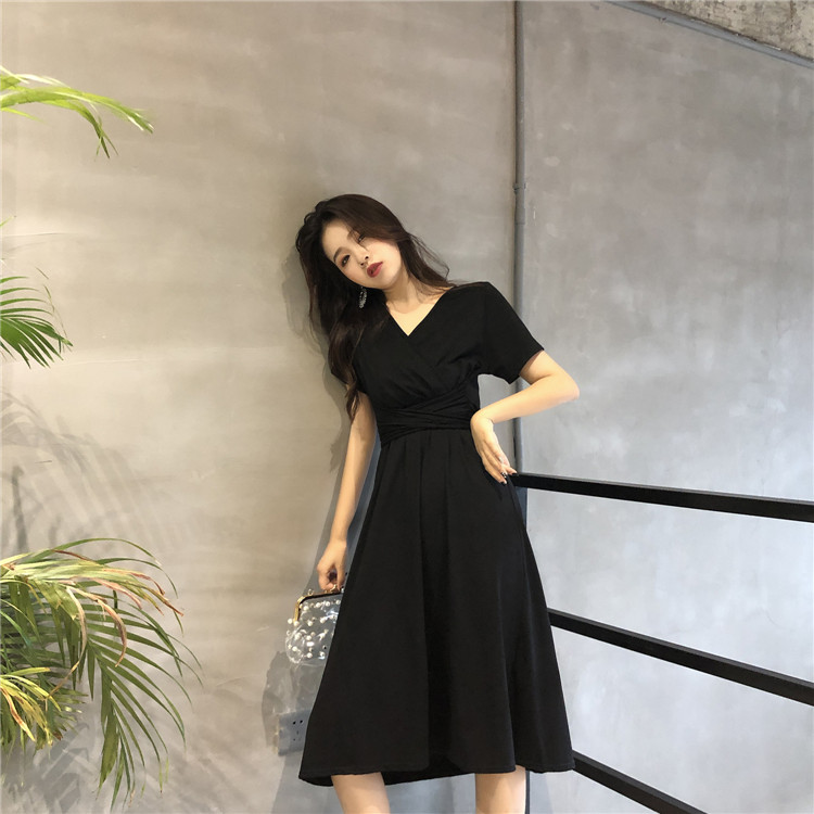 VW12286 Stylish Dress Black
