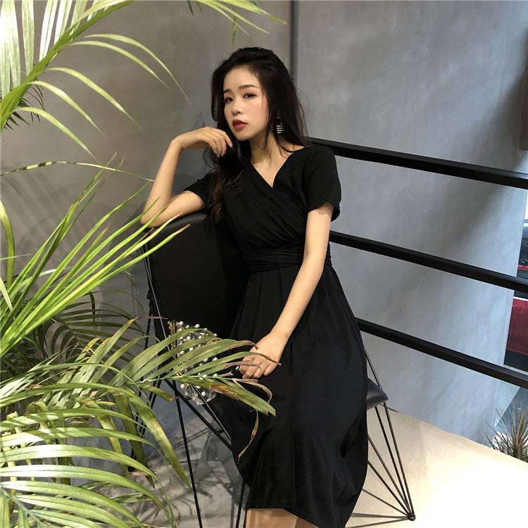 VW12286 Stylish Dress Black