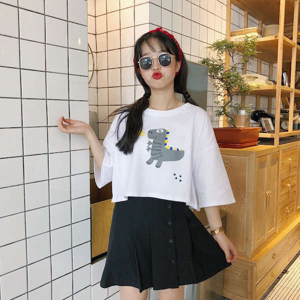 VW12292 Cute Top White