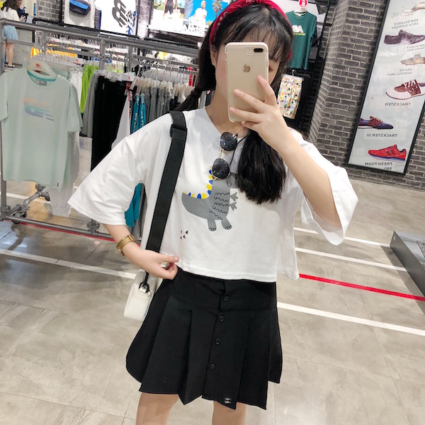 VW12292 Cute Top White