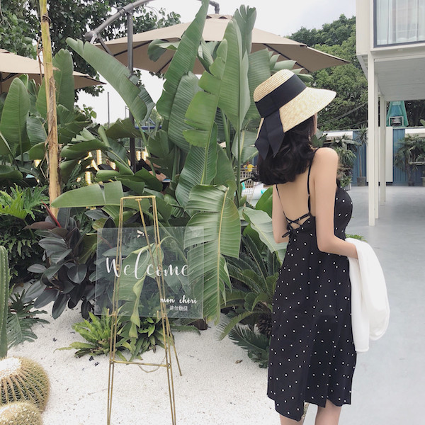 VW12300 Charming Dress Black