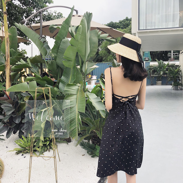 VW12300 Charming Dress Black