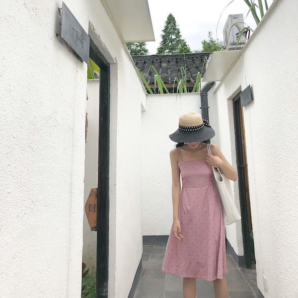 VW12300 Charming Dress Pink