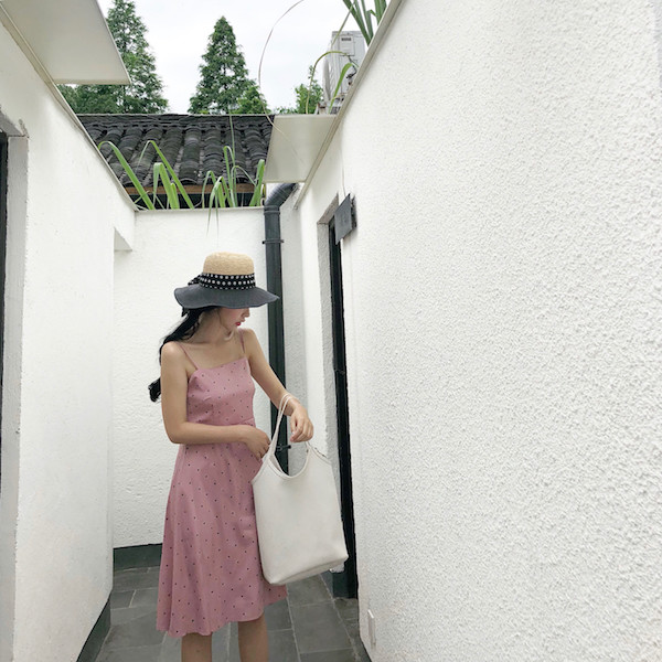 VW12300 Charming Dress Pink