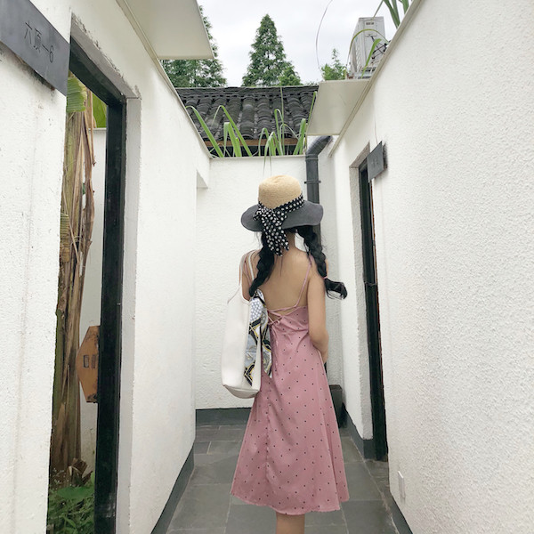 VW12300 Charming Dress Pink