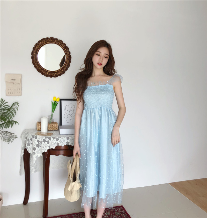 VW12301 Pretty Dress Blue