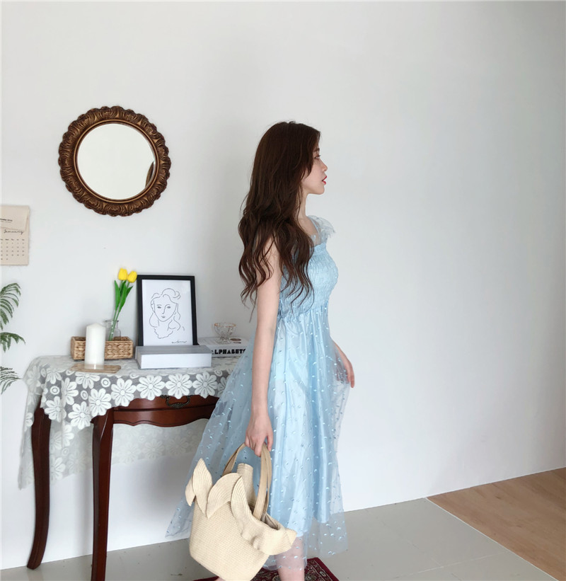 VW12301 Pretty Dress Blue