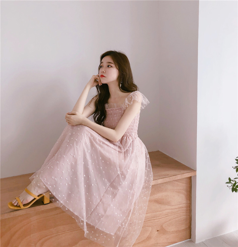 VW12301 Pretty Dress Pink