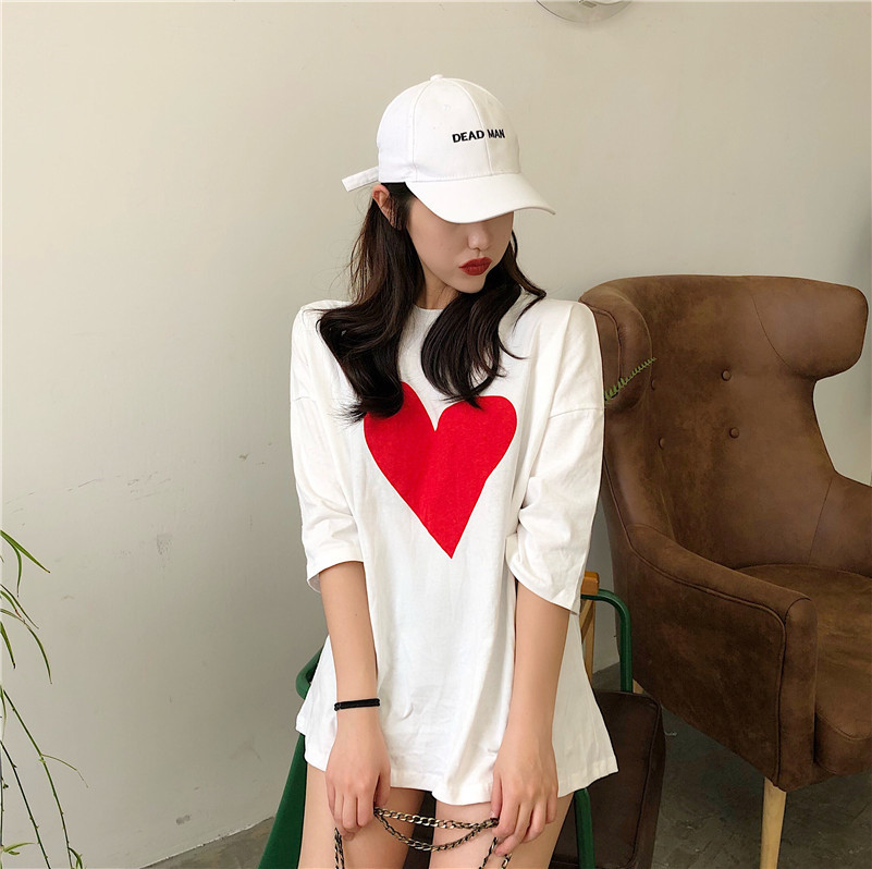 VW12302 Casual Loose Top White