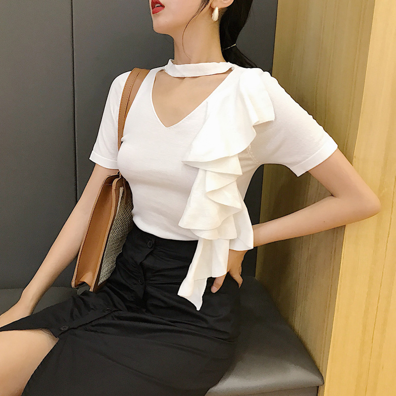 VW12307 Stylish Top White