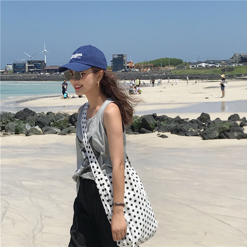 VW12309 Casual Printed Top Grey