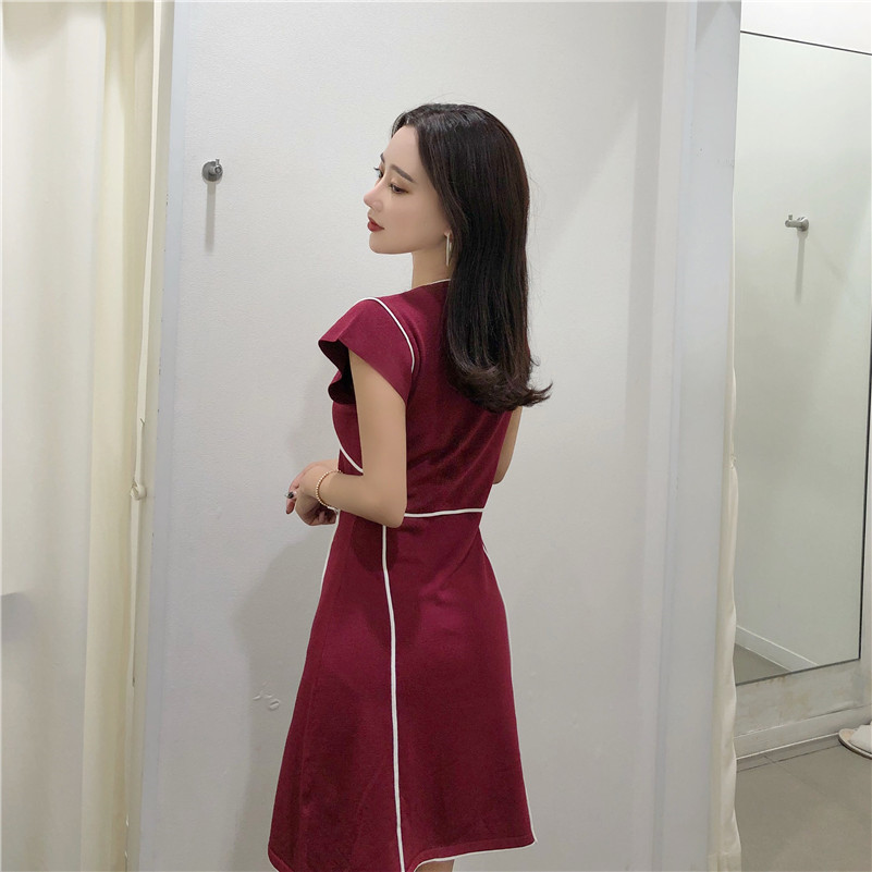 VW12313 Vintage Dress Red