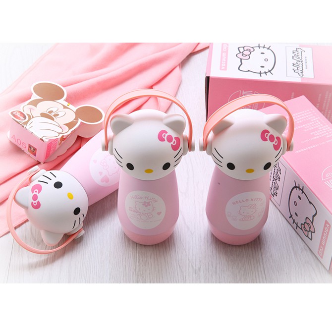 HM 804 Hello Kitty Portable Water Bottle Pink