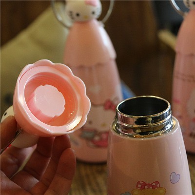 HM 805 Cute Portable Water Bottle Pink