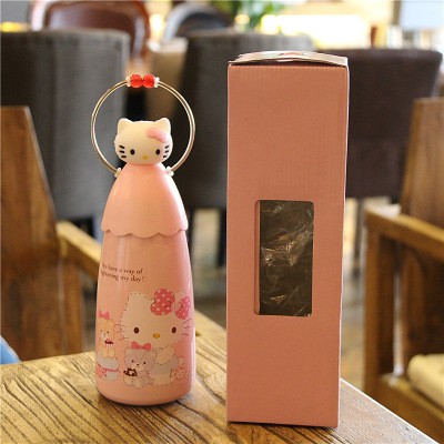 HM 805 Cute Portable Water Bottle Pink