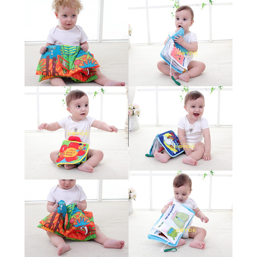 ET 851 Kids Fabric Learning Book Flower