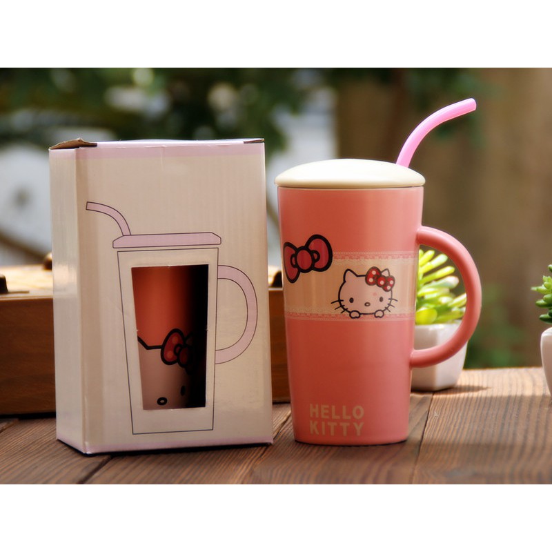 HM 807 Cartoon Straw Tea Cup 