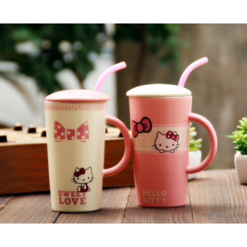 HM 807 Cartoon Straw Tea Cup 