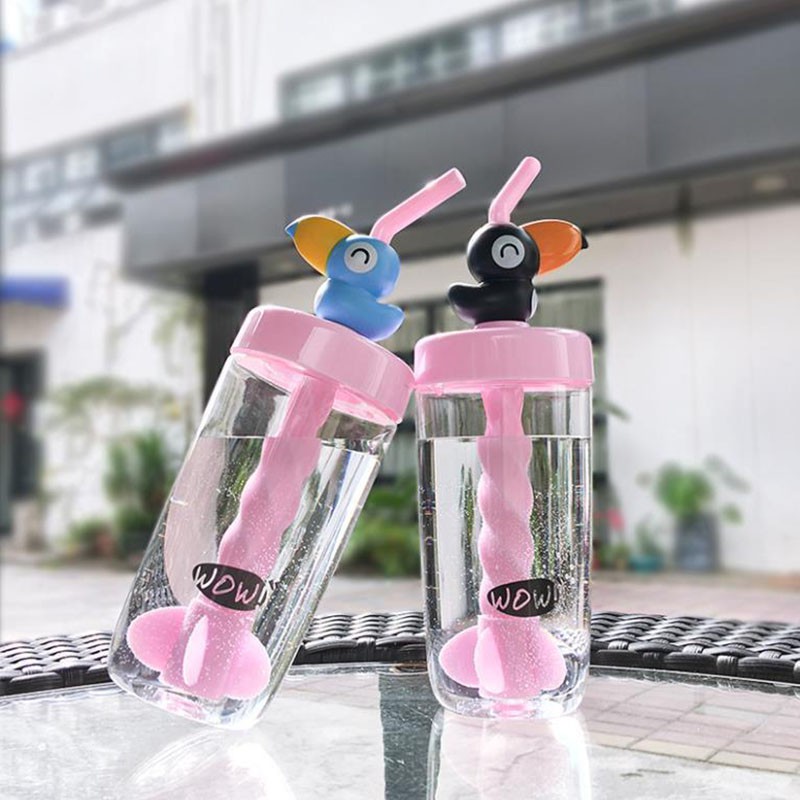 HM 809 Cute Straw Water Bottle