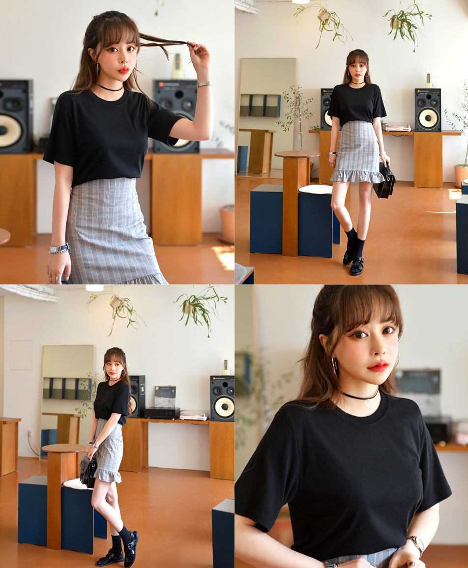 KB10145 Fashion Blouse Black