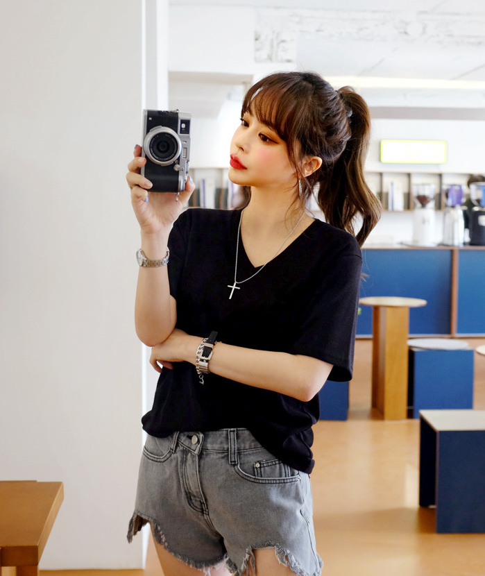 KB10145 Fashion Blouse Black