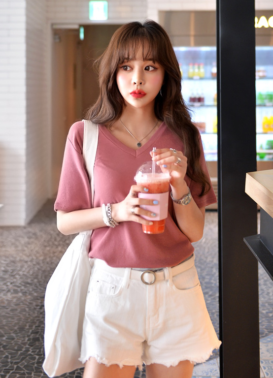 KB10145 Fashion Blouse Pink