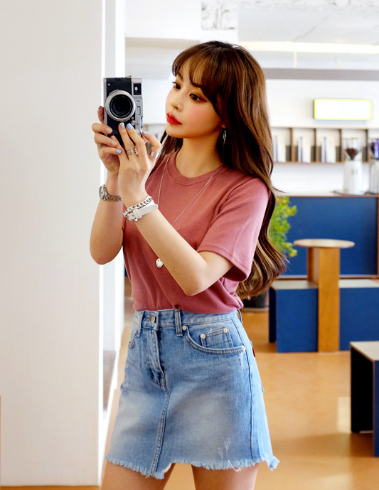 KB10145 Fashion Blouse Pink