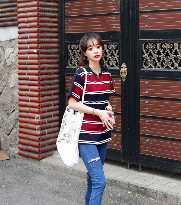 KB10146 Stylish Blouse Wine