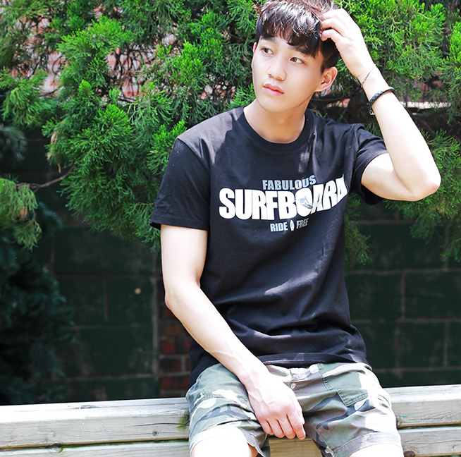 KB10197 Korea Fashion Top Black