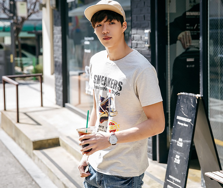 KB10267 Stylish Men's Top As Pic