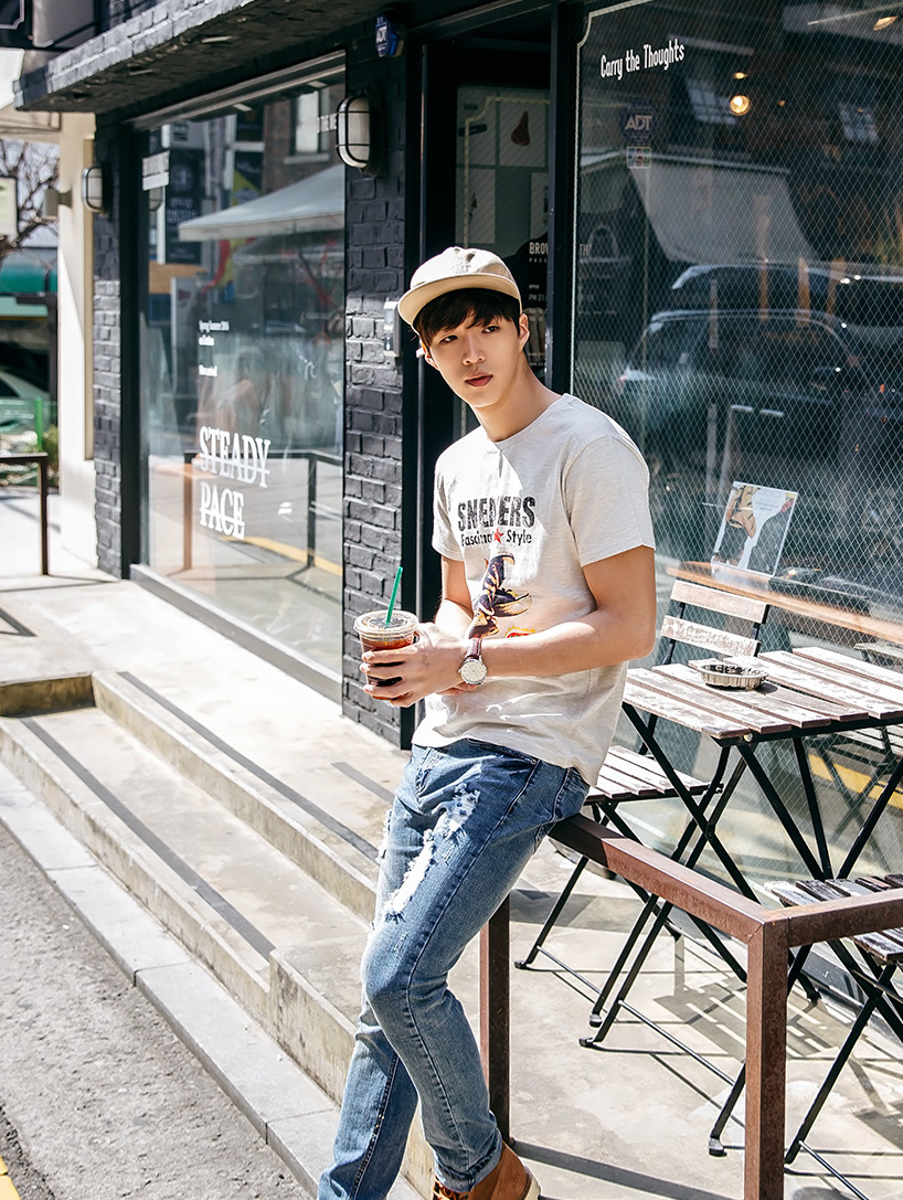 KB10267 Stylish Men's Top As Pic