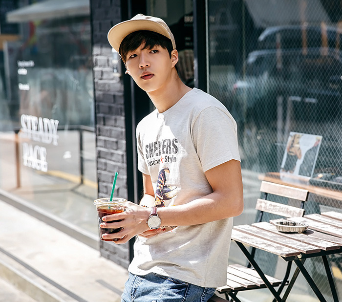 KB10267 Stylish Men's Top As Pic