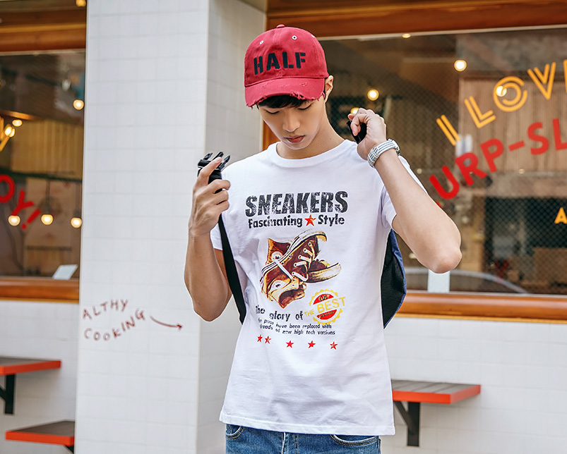 KB10267 Stylish Men's Top White