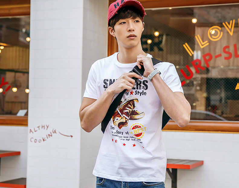 KB10267 Stylish Men's Top White