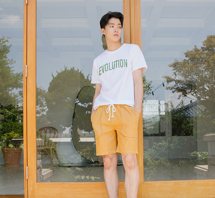 KB10274 Casual Men's Top White