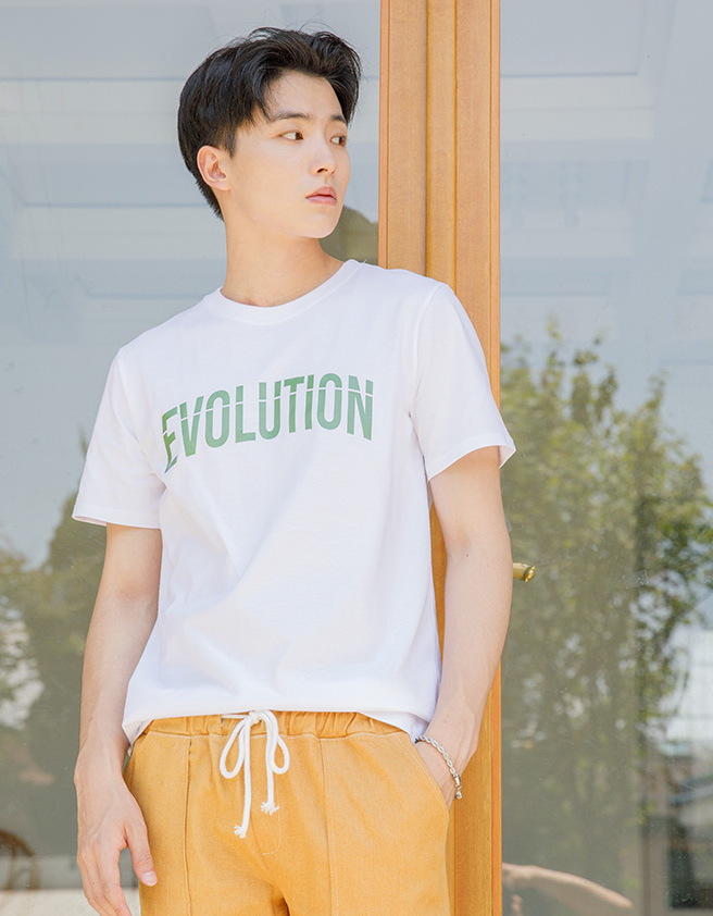 KB10274 Casual Men's Top White