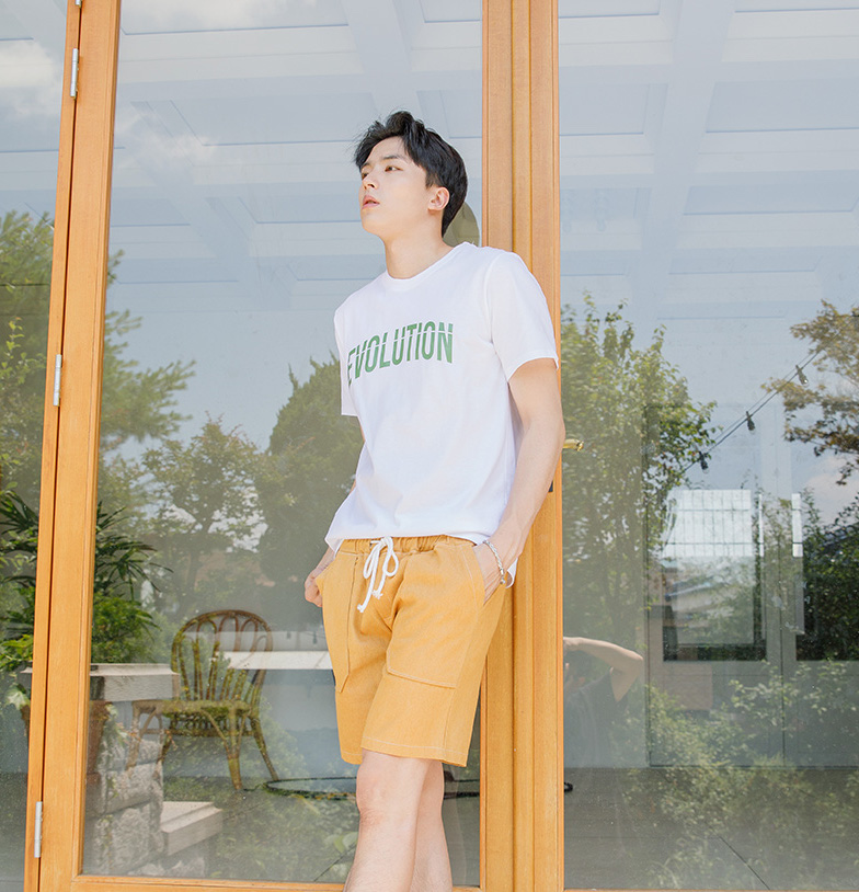 KB10274 Casual Men's Top White