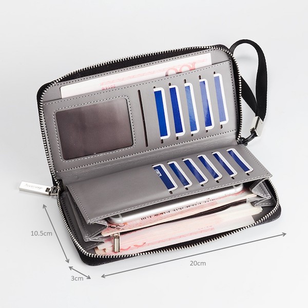 LG1007 Men's Casual Wallet Black