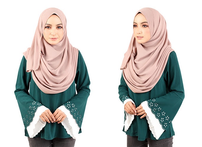 QA-423 Women Blouse Collection Green