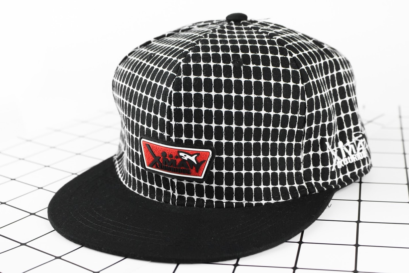 QA-437 Casual Style Caps XMAN Black
