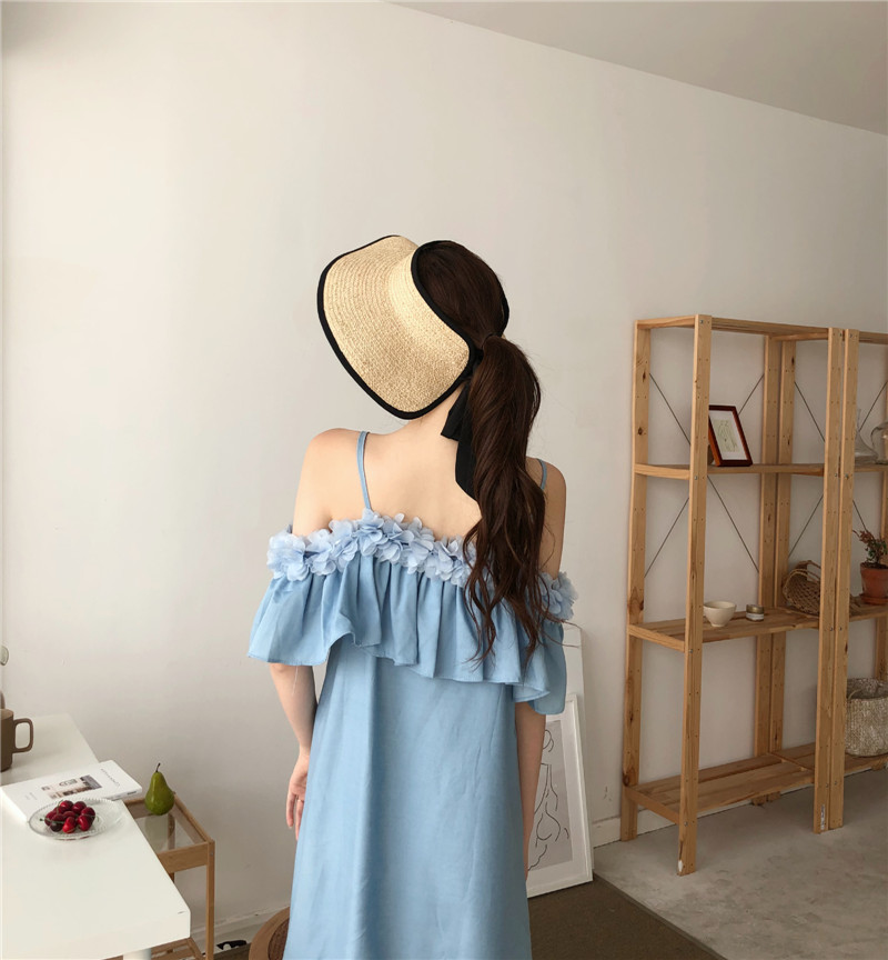 VW12320 Charming Dress Blue