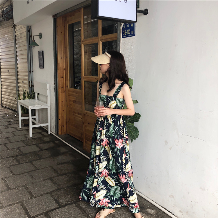 VW12321 Fashion Printed Jumpsuit Green