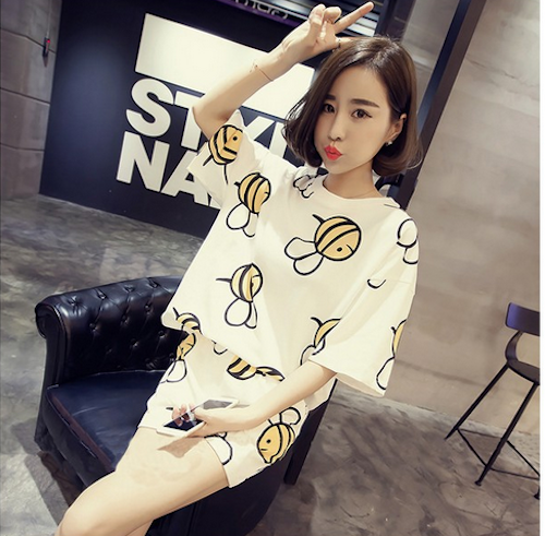 WT21550 Bumble Bee Top and Pant Set As Picture