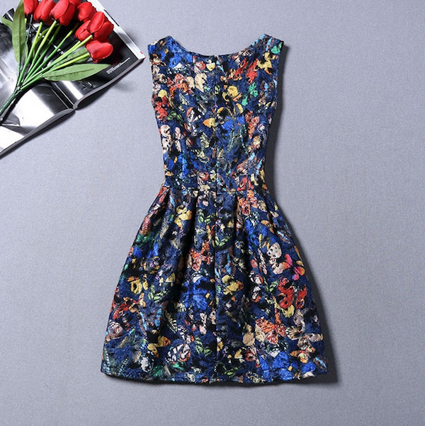 WD21552 Pretty Butterly Dress As Picture