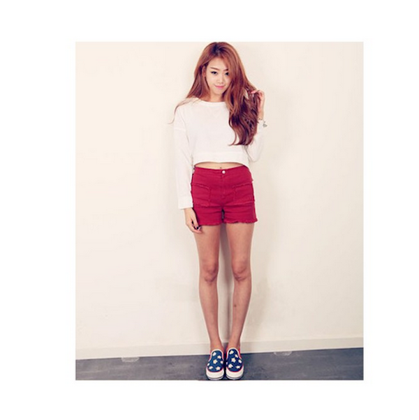 WT21566 Stylish Basic Crop Top White