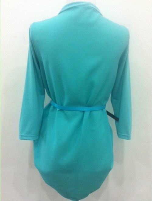WJ21626 Stylish Cardigan Turquoise