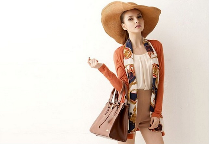 WJ21638 Europe Feminine Cardigan Orange